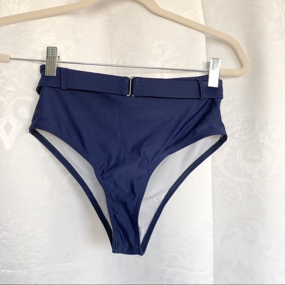 Last 1✨🆕Sade Navy High Waist Bikini Bottoms - Picture 3 of 5
